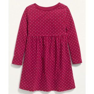 long sleeve t shirt dress for toddler girl